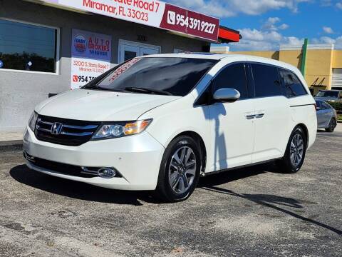 2015 Honda Odyssey for sale at Easy Deal Auto Brokers in Miramar FL