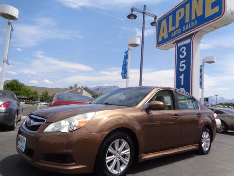 2011 Subaru Legacy for sale at Alpine Auto Sales in Salt Lake City UT