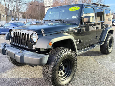 2017 Jeep Wrangler Unlimited Sport S