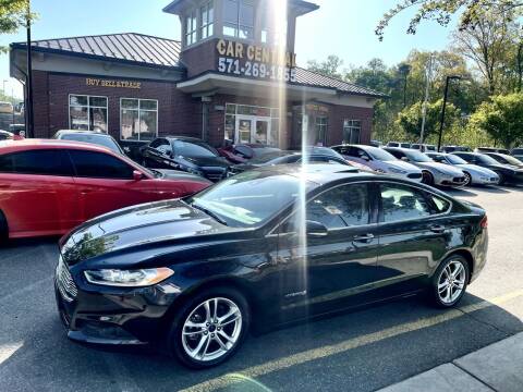 2015 Ford Fusion Hybrid for sale at Car Central in Fredericksburg VA