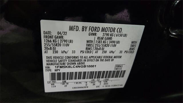 2022 Ford Explorer King Ranch