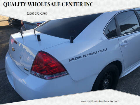 2013 Chevrolet Impala for sale at Quality Wholesale Center Inc in Baton Rouge LA