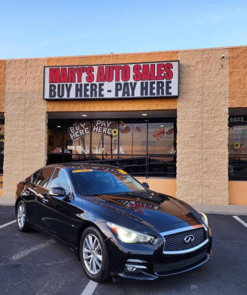 2015 Infiniti Q50 for sale at Marys Auto Sales in Phoenix AZ