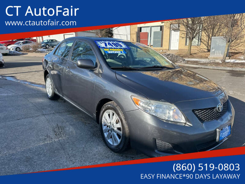 2009 Toyota Corolla for sale at CT AutoFair in West Hartford CT