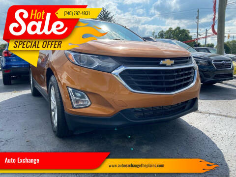 2018 Chevrolet Equinox for sale at Auto Exchange in The Plains OH