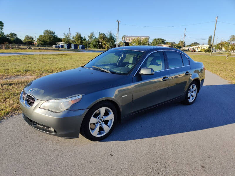 2007 BMW 5 Series for sale at LLAPI MOTORS in Hudson FL
