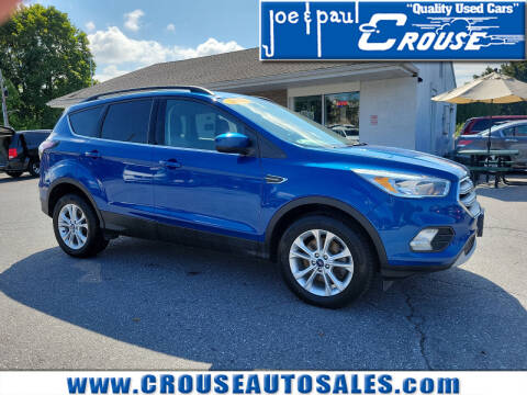 2018 Ford Escape for sale at Joe and Paul Crouse Inc. in Columbia PA
