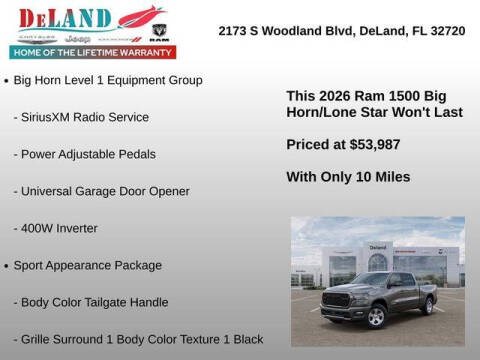 2026 RAM 1500