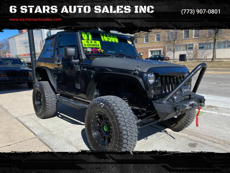 2007 Jeep Wrangler for sale at 6 STARS AUTO SALES INC in Chicago IL