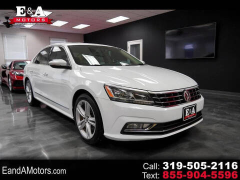 2017 Volkswagen Passat for sale at E&A Motors in Waterloo IA