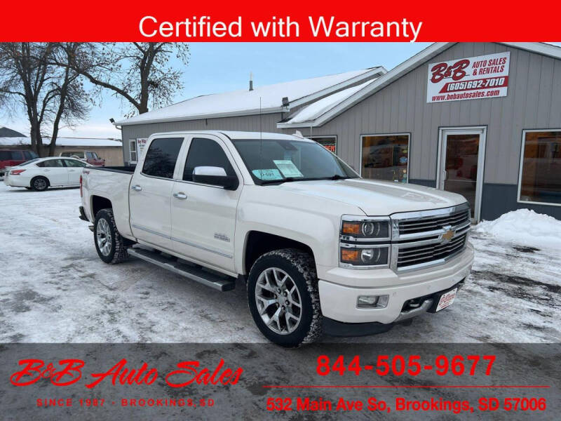 2015 Chevrolet Silverado 1500 for sale at B & B Auto Sales in Brookings SD