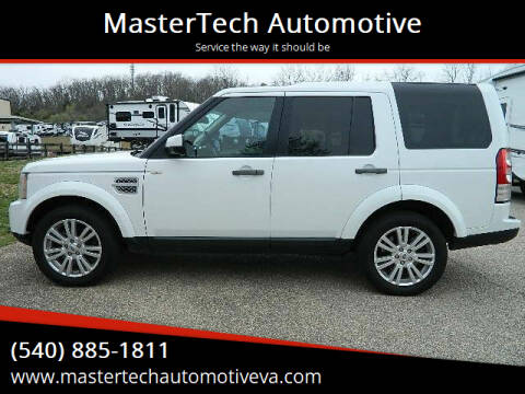 2011 Land Rover LR4 for sale at MasterTech Automotive in Staunton VA