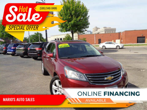 2016 Chevrolet Traverse for sale at MARIO'S AUTO SALES in Mount Clemens MI