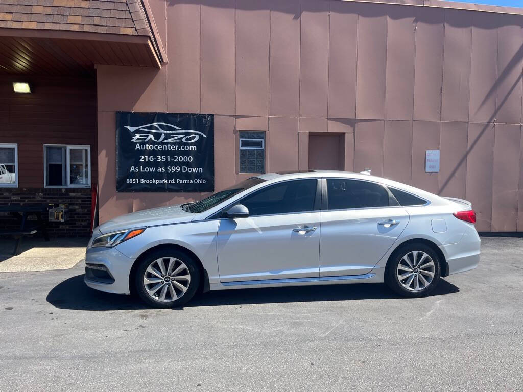 2017 Hyundai SONATA for sale at ENZO AUTO in Parma, OH