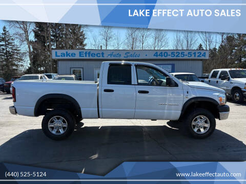 2006 Dodge Ram 3500 for sale at Lake Effect Auto Sales in Chardon OH