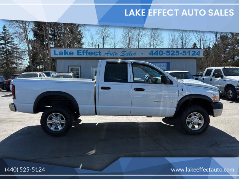 2006 Dodge Ram 3500 for sale at Lake Effect Auto Sales in Chardon OH