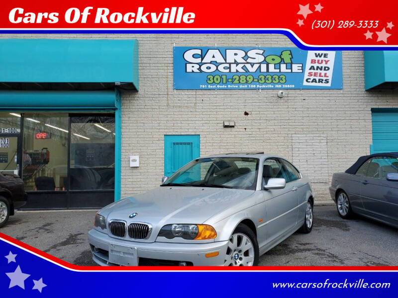 2000 BMW 3 Series for sale at Cars Of Rockville in Rockville MD