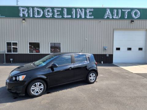 2012 Chevrolet Sonic for sale at RIDGELINE AUTO in Chubbuck ID