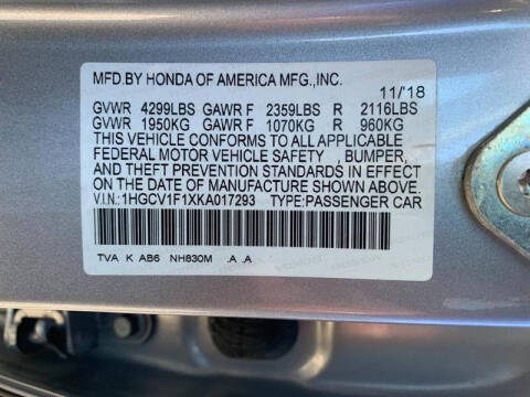 2019 Honda Accord LX