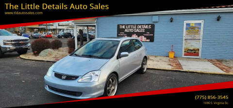 2003 Honda Civic for sale at The Little Details Auto Sales in Reno NV