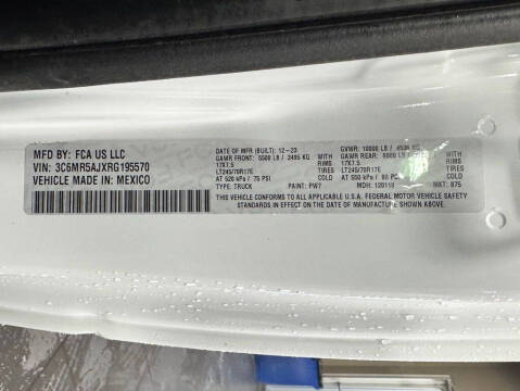 2024 RAM 2500 Tradesman