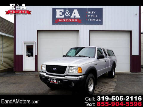 2002 Ford Ranger for sale at E&A Motors in Waterloo IA