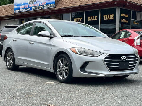 2017 Hyundai Elantra for sale at D & M Discount Auto Sales in Stafford VA