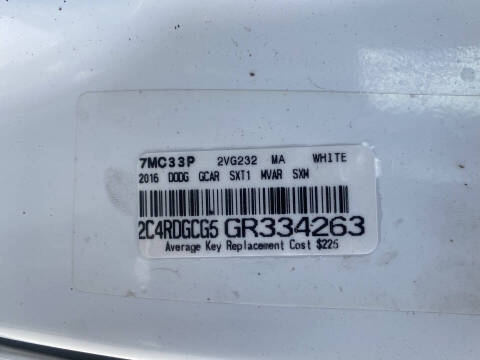 2016 Dodge Grand Caravan SXT