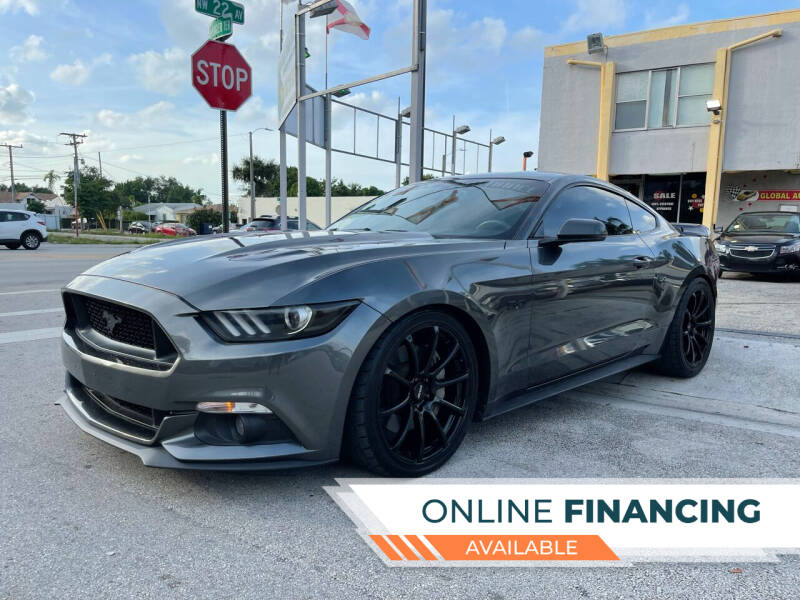 2015 Ford Mustang for sale at Global Auto Sales USA in Miami FL