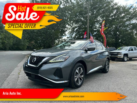2019 Nissan Murano for sale at Aria Auto Inc. in Raleigh NC