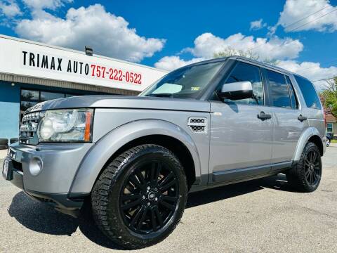 2011 Land Rover LR4 for sale at Trimax Auto Group in Norfolk VA