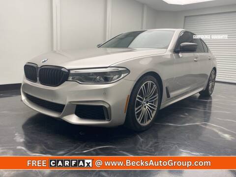 2020 BMW 5 Series for sale at Becks Auto Group in Mason OH
