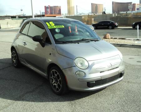 2015 FIAT 500 for sale at DESERT AUTO TRADER in Las Vegas NV