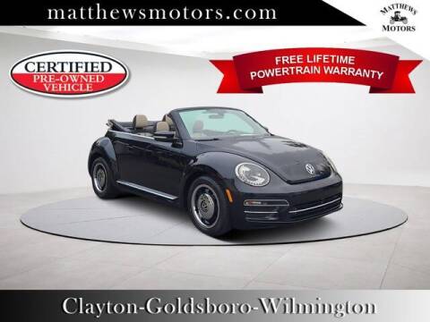 2018 Volkswagen Beetle Convertible for sale at Auto Finance of Raleigh in Raleigh NC