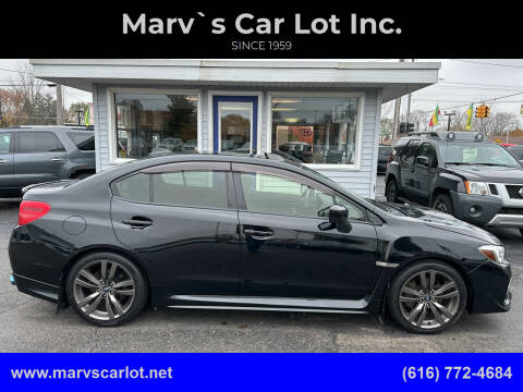 2016 Subaru WRX for sale at Marv`s Car Lot Inc. in Zeeland MI