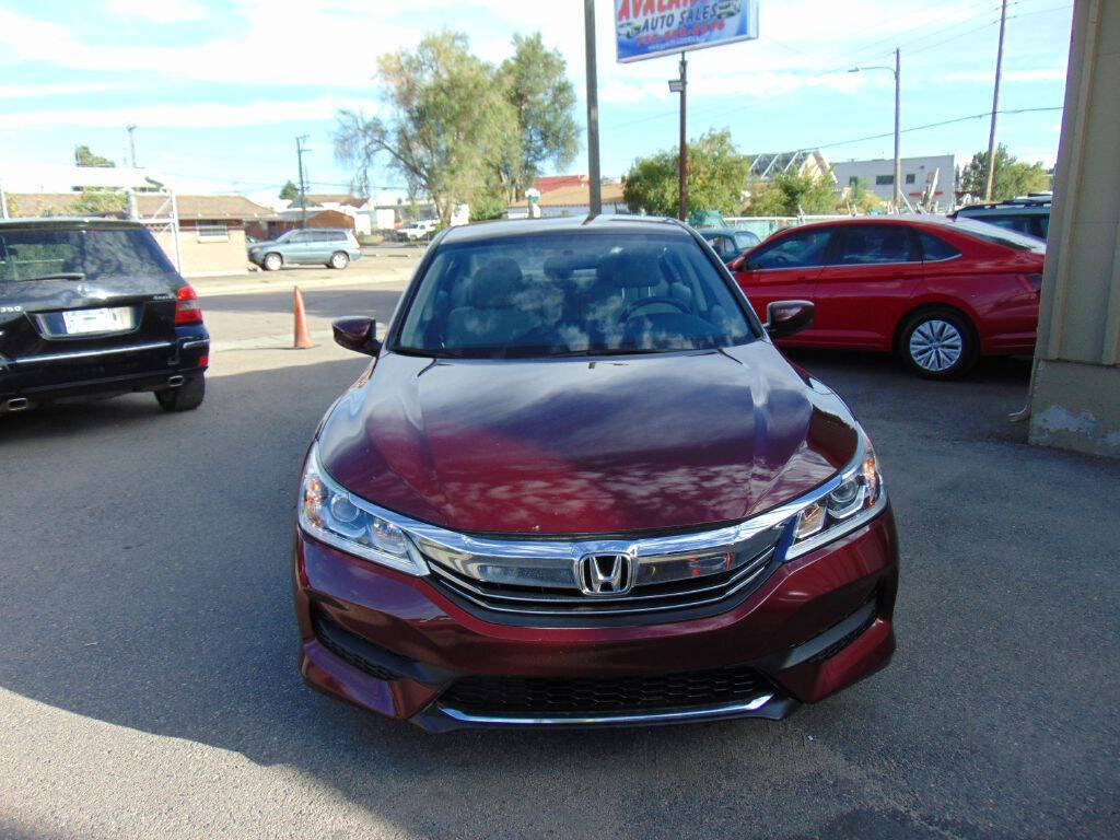 2017 Honda Accord for sale at Avalanche Auto Sales in Denver, CO