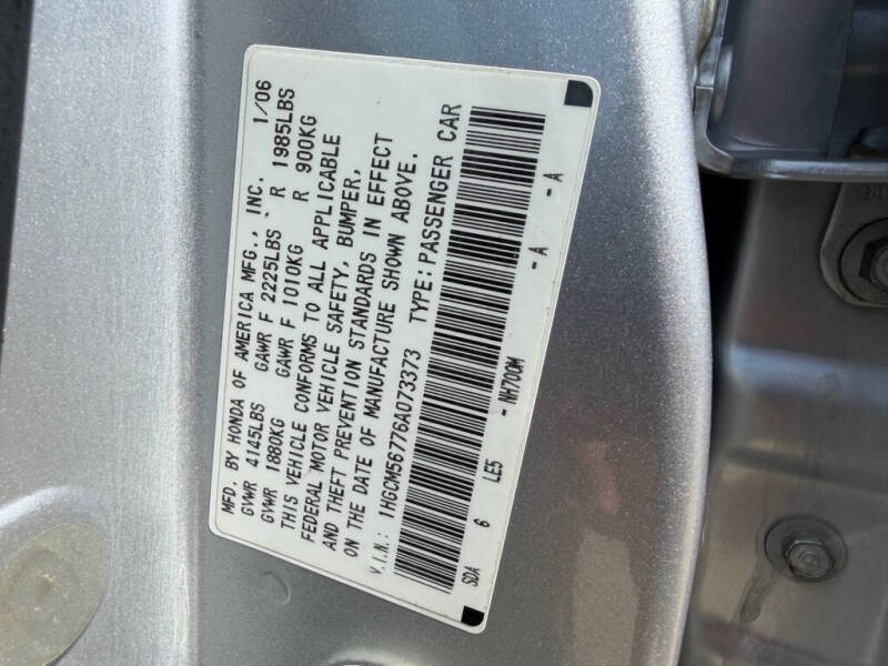 2006 Honda Accord EX