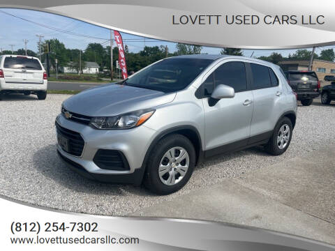 2017 Chevrolet Trax for sale at Lovett Used Cars LLC in Washington IN