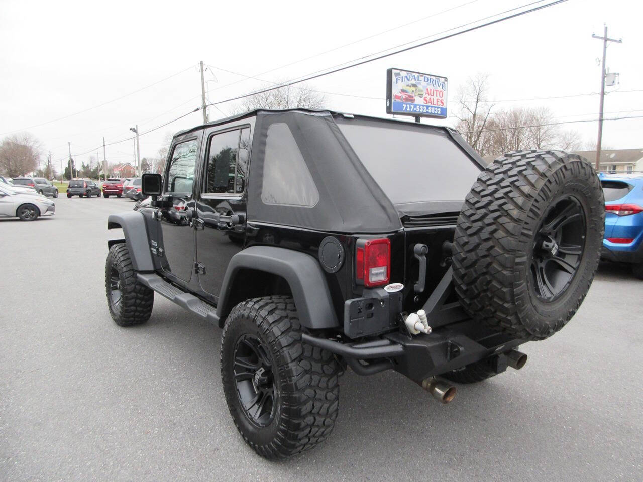 2011 Jeep Wrangler Unlimited for sale at FINAL DRIVE AUTO SALES INC in Shippensburg, PA