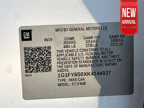 2019 Chevrolet Bolt EV LT