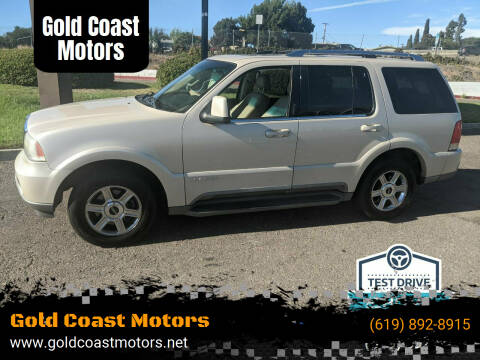 2005 Lincoln Aviator for sale at Gold Coast Motors in Lemon Grove CA