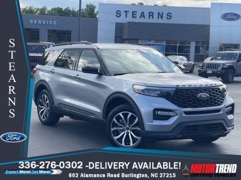 2022 Ford Explorer for sale at Stearns Ford in Burlington NC