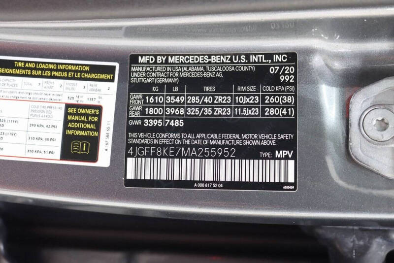 2021 Mercedes-Benz GLS AMG GLS 63