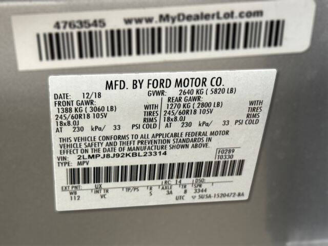 2019 Lincoln Nautilus