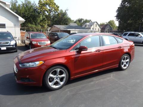 2015 Ford Fusion for sale at Goodman Auto Sales in Lima OH