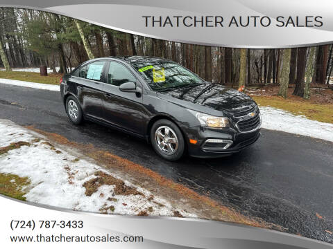 2016 Chevrolet Cruze Limited for sale at THATCHER AUTO SALES in Export PA