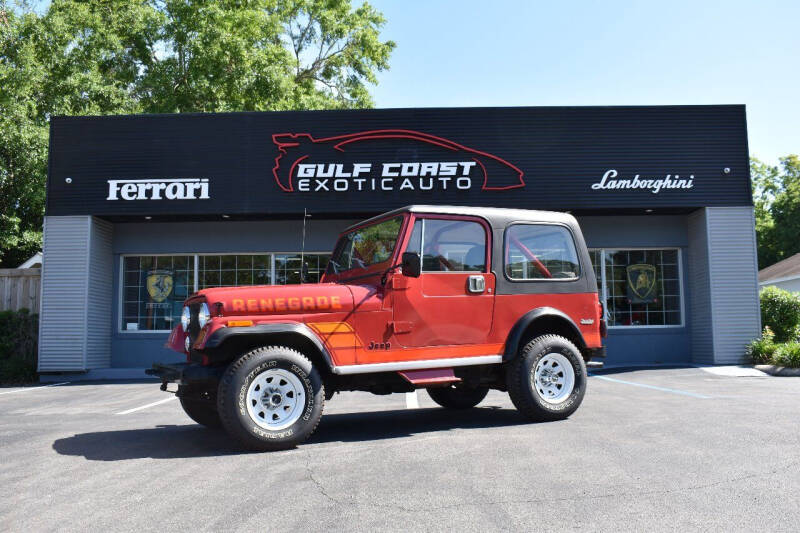 1984 Jeep CJ-7 for sale at Gulf Coast Exotic Auto in Gulfport MS