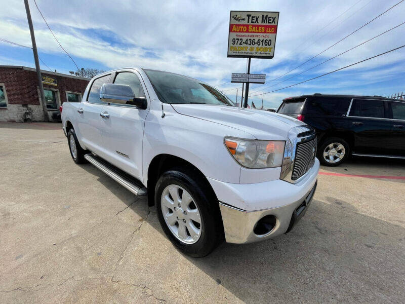 2010 Toyota Tundra for sale at Tex-Mex Auto Sales LLC in Lewisville TX