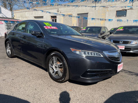 2015 Acura TLX for sale at Riverside Wholesalers 2 in Paterson NJ