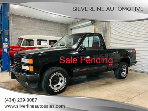 1990 Chevrolet C/K 1500 Series for sale at Silverline Automotive in Lynchburg VA
